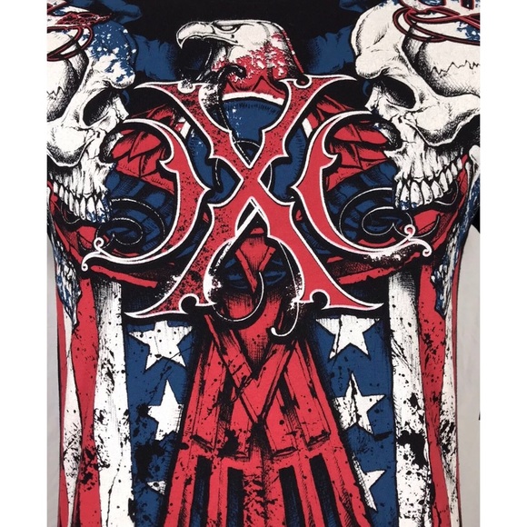 XTREME COUTURE by AFFLICTION Men T-Shirt PATRIOT - Picture 6 of 8